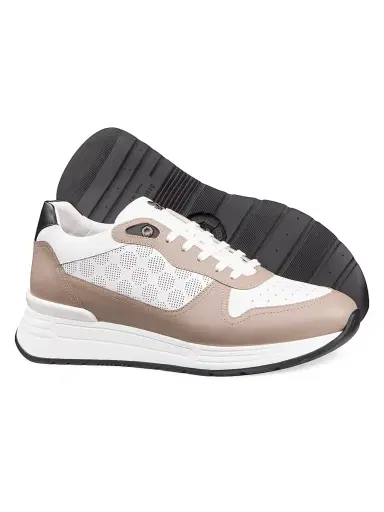 Stefano Ricci Men's Calfskin Leather Sneakers - Brown - Size 12 | Thumbnail 3 Stefano Ricci Men's Calfskin Leather Sneakers - Brown - Size 12 | Thumbnail 3