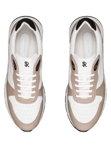 Stefano Ricci Men's Calfskin Leather Sneakers - Brown - Size 12 | Thumbnail 4 Stefano Ricci Men's Calfskin Leather Sneakers - Brown - Size 12 | Thumbnail 4