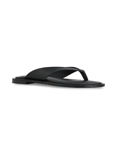 A Emery Women's Viola Leather Sandals - Black - Size 11 | Thumbnail 3