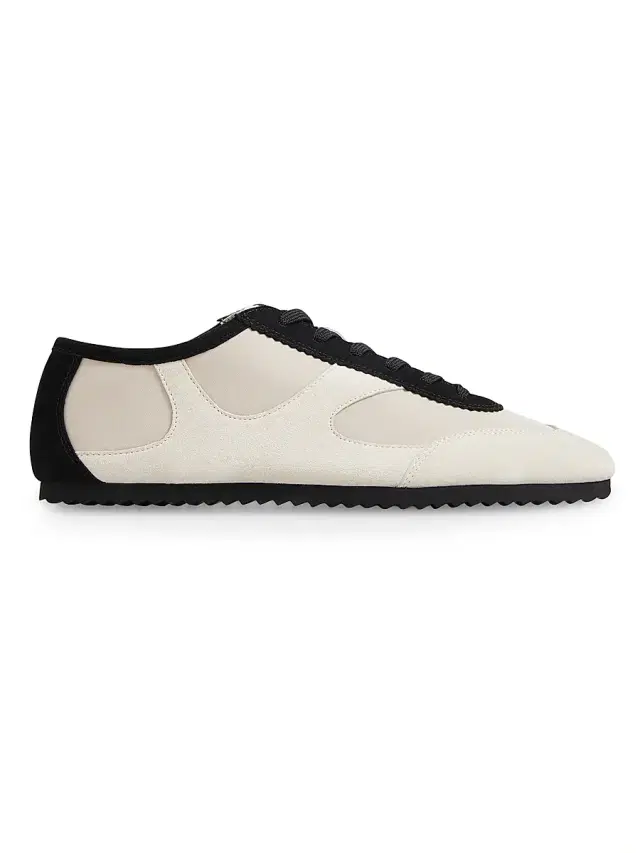 A.Emery Women's Adams Suede Low-Top Sneakers - Magnolia Black