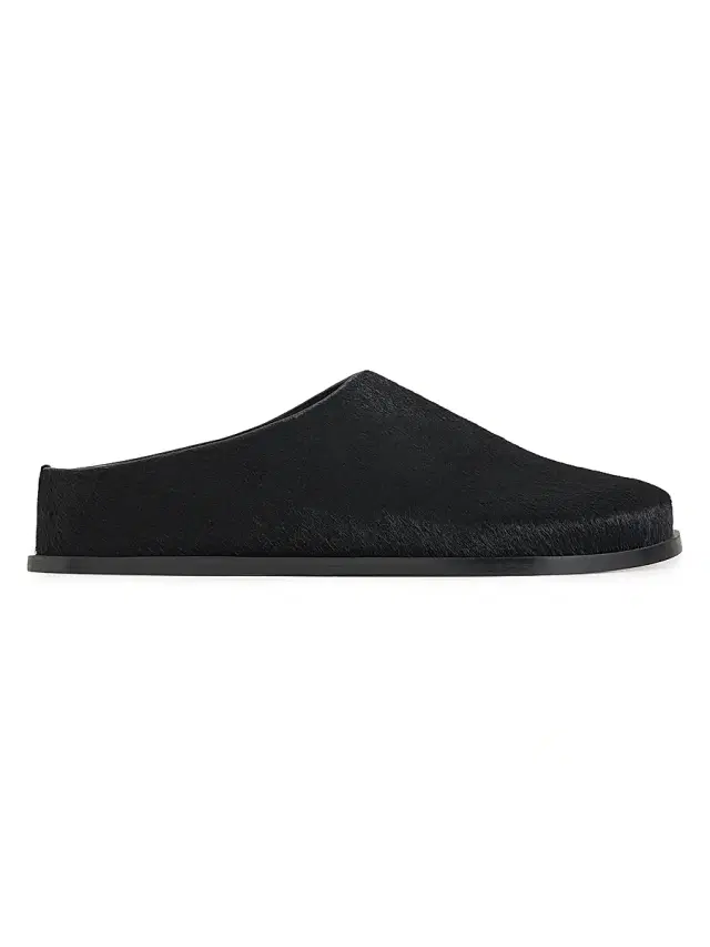 Women's Lou Pony Hair Clogs - Black