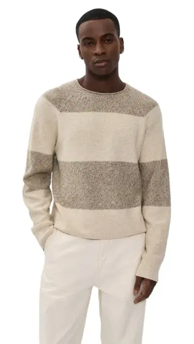 Guest In Residence Stripe Island Rollneck Sweater | Thumbnail 1
