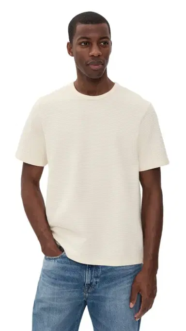 Aura Frames Jacquard Stripe Tee | Thumbnail 1