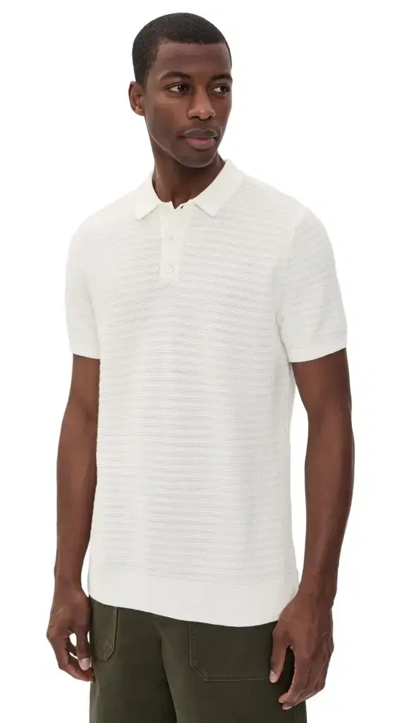 Billy Reid Lachlan Links Knit Polo