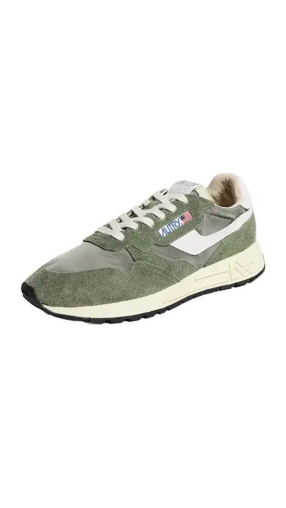 Reelwind Low Man Nylon Suede Sneakers