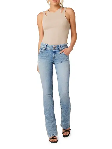 Hudson Jeans Women's Beth Low-Rise Boot-Cut Jeans | Thumbnail 2