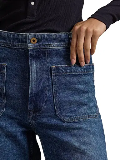 Polo Ralph Lauren Women's Faded Straight-Leg Jeans - Candaze Wash | Thumbnail 6 Polo Ralph Lauren Women's Faded Straight-Leg Jeans - Candaze Wash | Thumbnail 6