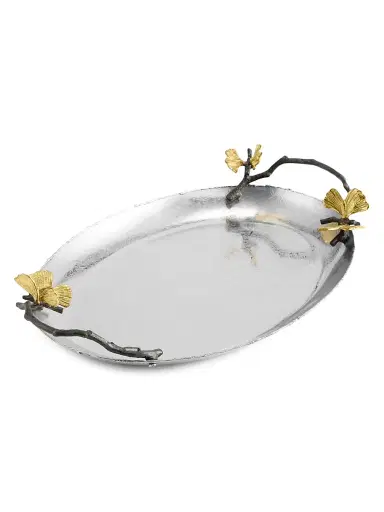 Michael Aram Butterfly Ginkgo Medium Tray | Thumbnail 2