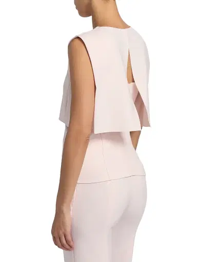 PRABAL GURUNG Women's Fold Layered Sleeveless Top | Thumbnail 5 PRABAL GURUNG Women's Fold Layered Sleeveless Top | Thumbnail 5