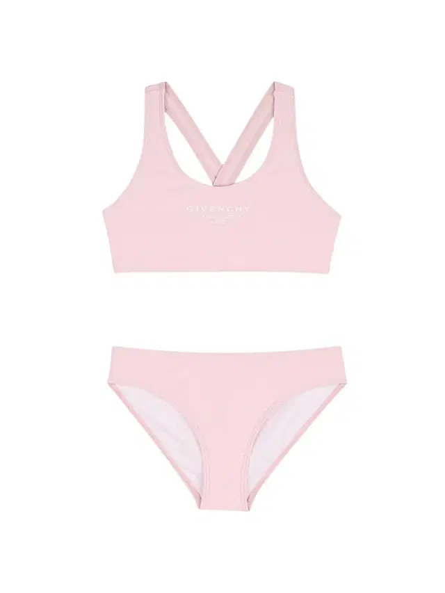 Givenchy Little Girl's & Girl's Logo Bikini - Marshmallow