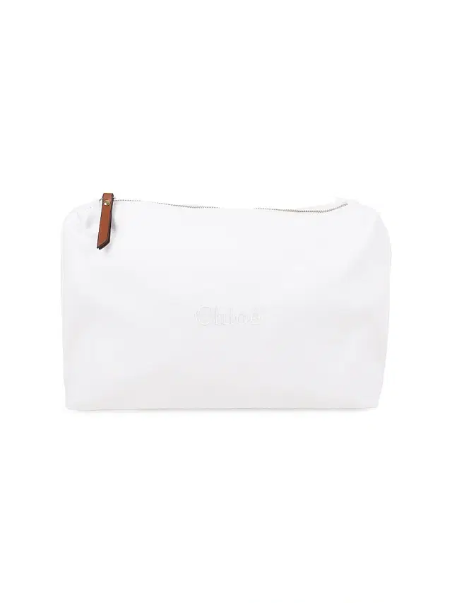 Chloé Logo Jute Changing Bag - Offwhite