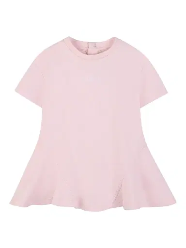 Givenchy Baby Girl's & Little Girl's Logo Cotton Dress - Marshmallow | Thumbnail 1 Givenchy Baby Girl's & Little Girl's Logo Cotton Dress - Marshmallow | Thumbnail 1