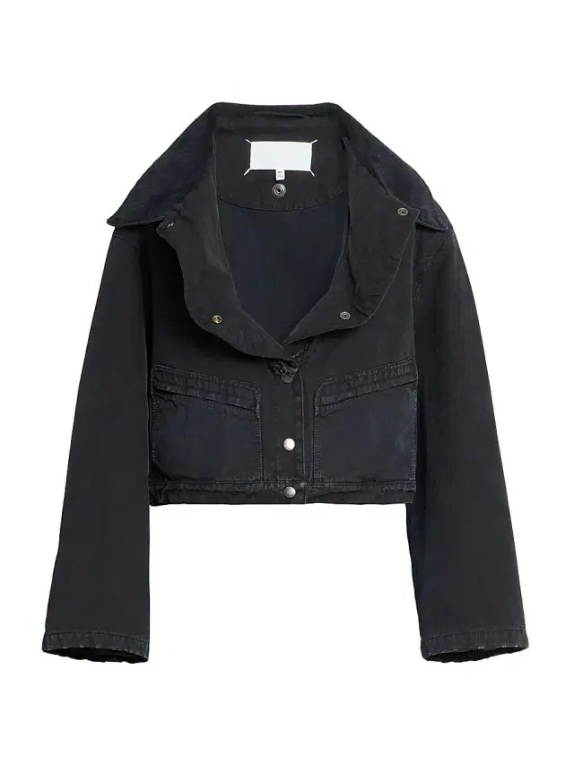 Maison Margiela Women's Cotton Canvas Sport Coat - Vintage Black