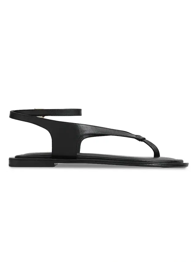 A.Emery Women's Sabine Leather Sandals - Black