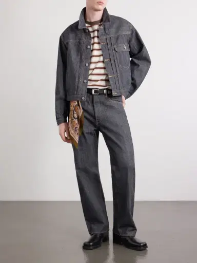 Visvim Social Sculpture Wide-Leg Jeans - Men | Thumbnail 2