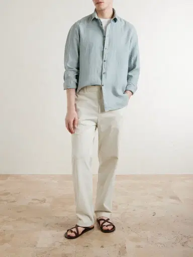 Canali Linen Shirt - Men | Thumbnail 2
