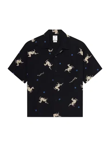 Visvim Crosby Camp-Collar Printed Woven Shirt - Men | Thumbnail 1