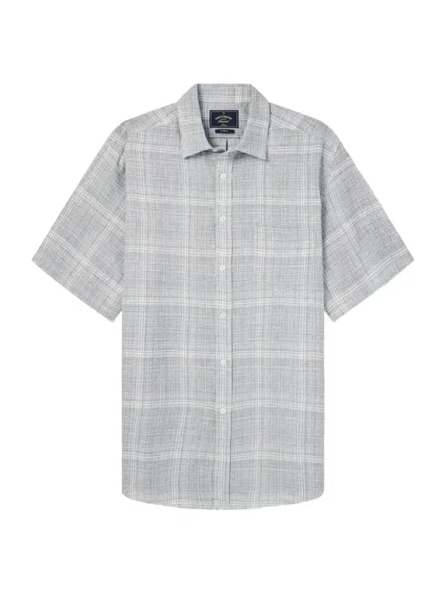 Gem Checked Linen Shirt - Men