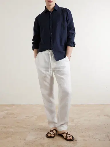 Canali Linen Shirt - Men | Thumbnail 2