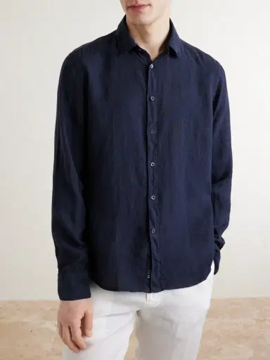 Canali Linen Shirt - Men | Thumbnail 3