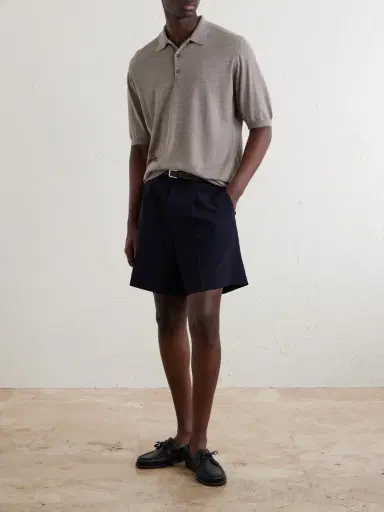 William Lockie Merino Wool Polo Shirt - Men | Thumbnail 2