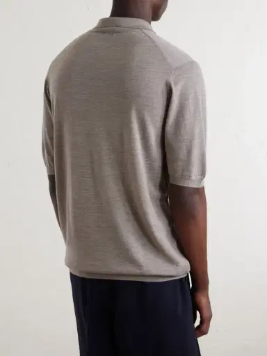 William Lockie Merino Wool Polo Shirt - Men | Thumbnail 4
