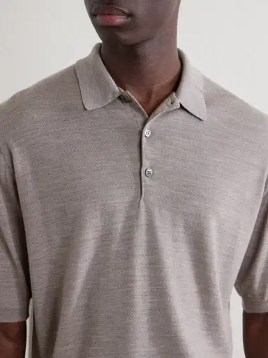 William Lockie Merino Wool Polo Shirt - Men | Thumbnail 5