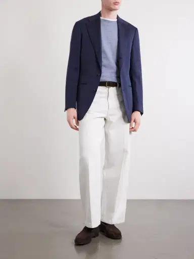 William Lockie Virgin Wool Sweater - Men | Thumbnail 2 William Lockie Virgin Wool Sweater - Men | Thumbnail 2