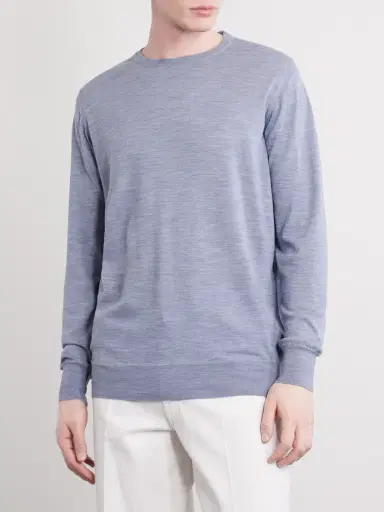 William Lockie Virgin Wool Sweater - Men | Thumbnail 3 William Lockie Virgin Wool Sweater - Men | Thumbnail 3