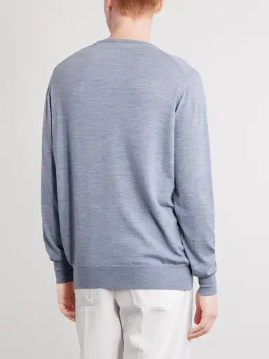 William Lockie Virgin Wool Sweater - Men | Thumbnail 4 William Lockie Virgin Wool Sweater - Men | Thumbnail 4