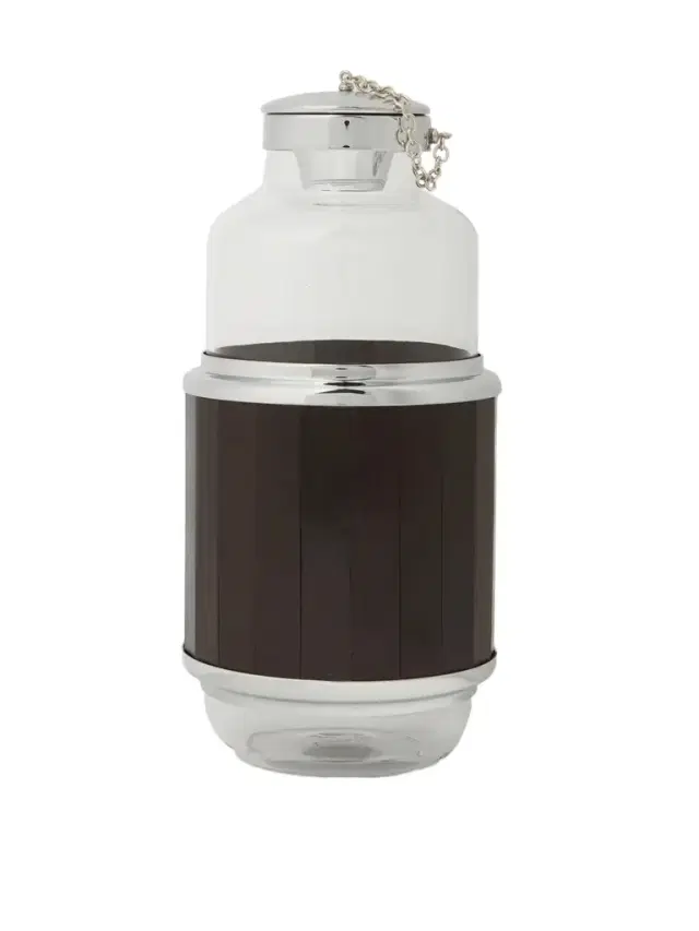 Lorenzi Milano Glass, Ebony and Stainless Steel Diffuser Bottle - Men