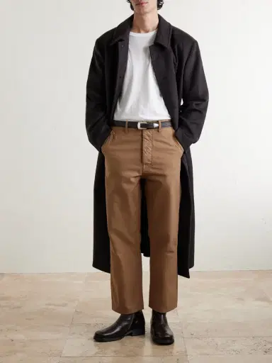 Visvim Gesso Straight-Leg Cotton-Twill Trousers - Men | Thumbnail 2