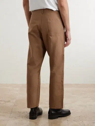 Visvim Gesso Straight-Leg Cotton-Twill Trousers - Men | Thumbnail 4