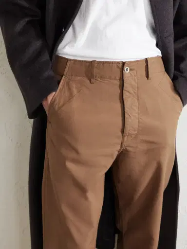 Visvim Gesso Straight-Leg Cotton-Twill Trousers - Men | Thumbnail 5