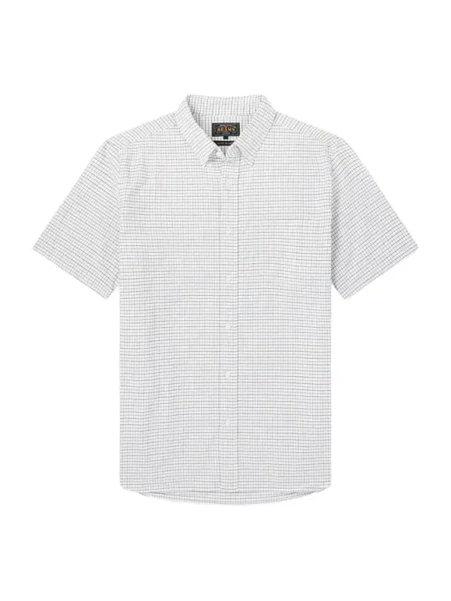 Button-Down Collar Checked Cotton Shirt - Men