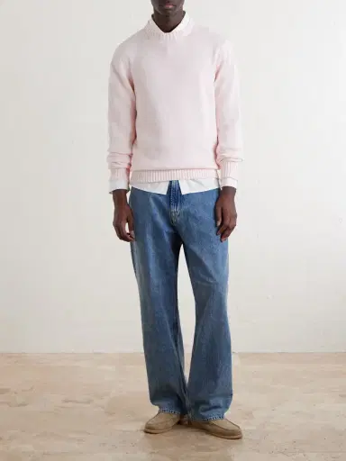 William Lockie Knitted Cotton Sweater - Men | Thumbnail 2 William Lockie Knitted Cotton Sweater - Men | Thumbnail 2