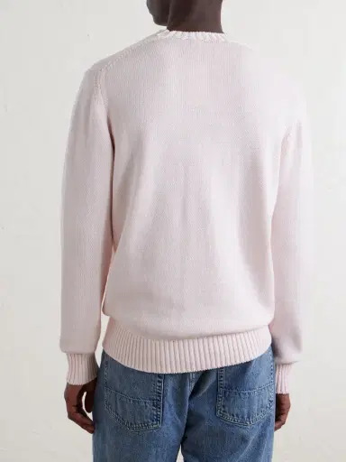William Lockie Knitted Cotton Sweater - Men | Thumbnail 4 William Lockie Knitted Cotton Sweater - Men | Thumbnail 4