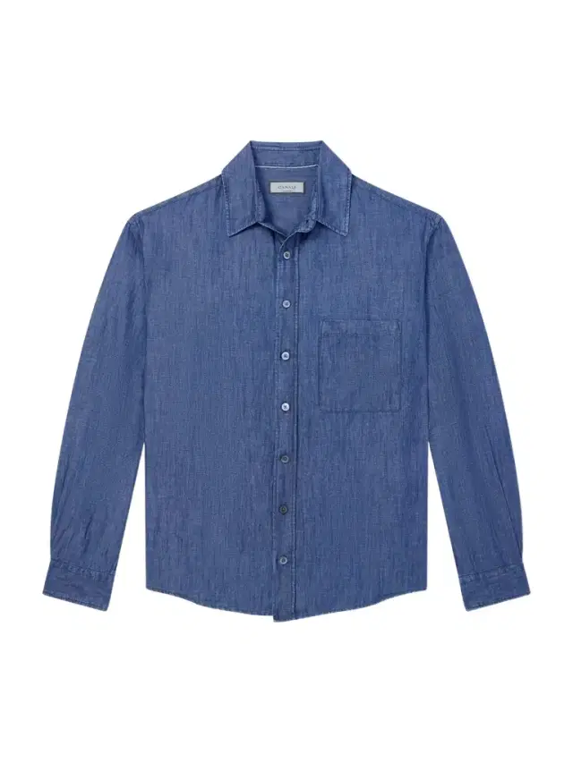 Canali Button-Down Collar Cotton and Linen-Blend Shirt - Men