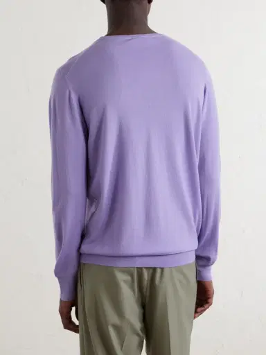 William Lockie Virgin Wool Sweater - Men | Thumbnail 4 William Lockie Virgin Wool Sweater - Men | Thumbnail 4