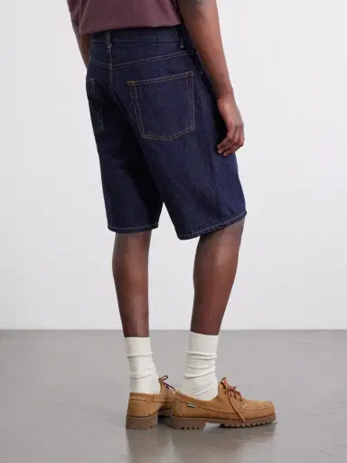Beams Plus Straight-Leg Denim Shorts - Men | Thumbnail 4 Beams Plus Straight-Leg Denim Shorts - Men | Thumbnail 4