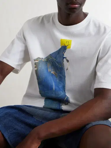KAPITAL Printed Cotton-Jersey T-Shirt - Men | Thumbnail 5 KAPITAL Printed Cotton-Jersey T-Shirt - Men | Thumbnail 5