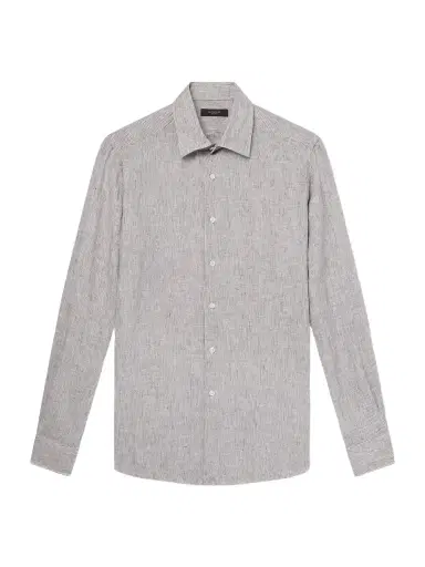 Slowear Striped Linen Shirt - Men | Thumbnail 1