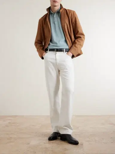 Canali Cotton Polo Shirt - Men | Thumbnail 2