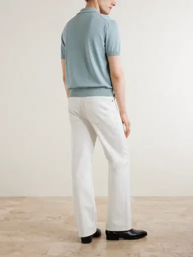 Canali Cotton Polo Shirt - Men | Thumbnail 4