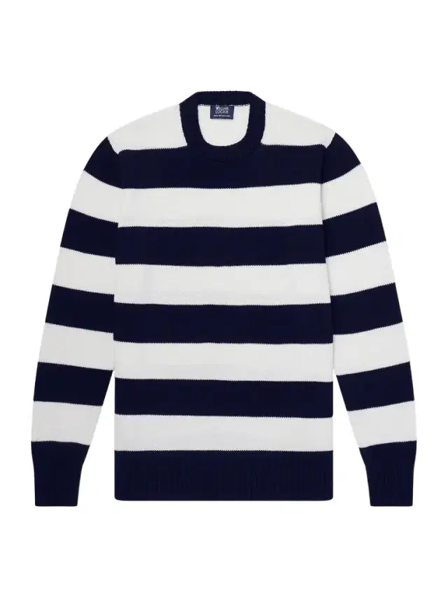William Lockie Striped Cotton Sweater - Men