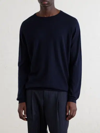 William Lockie Merino Wool Sweater - Men | Thumbnail 3 William Lockie Merino Wool Sweater - Men | Thumbnail 3