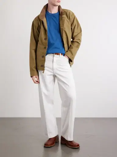 Visvim Jumbo Cotton-Jersey T-Shirt - Men | Thumbnail 2 Visvim Jumbo Cotton-Jersey T-Shirt - Men | Thumbnail 2