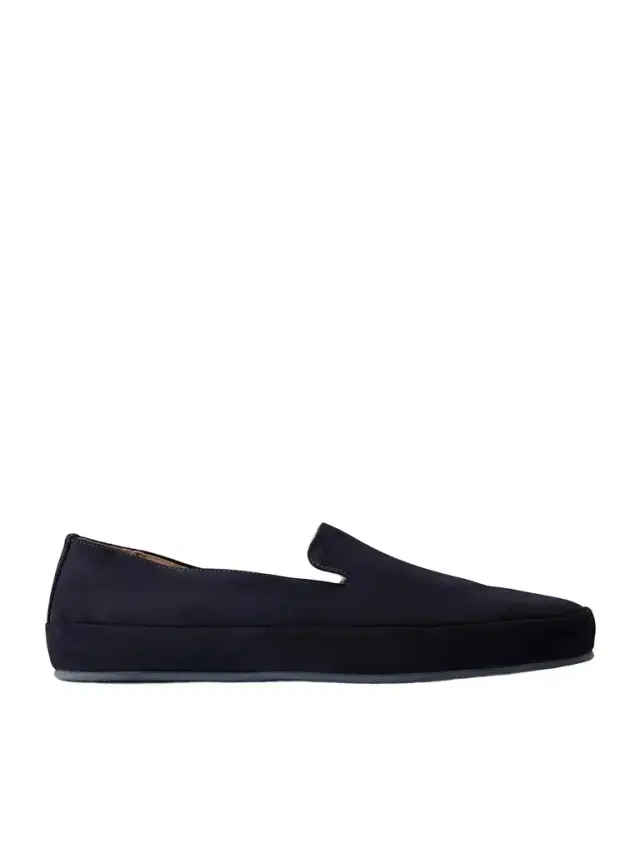Mulo Evening Suede Loafers - Men