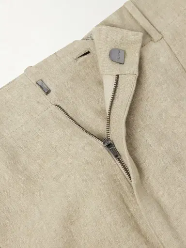 Slowear Straight-Leg Pleated Linen Shorts - Men | Thumbnail 6 Slowear Straight-Leg Pleated Linen Shorts - Men | Thumbnail 6