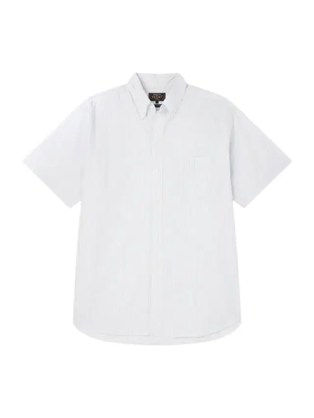 Button-Down Collar Striped Cotton Shirt - Men